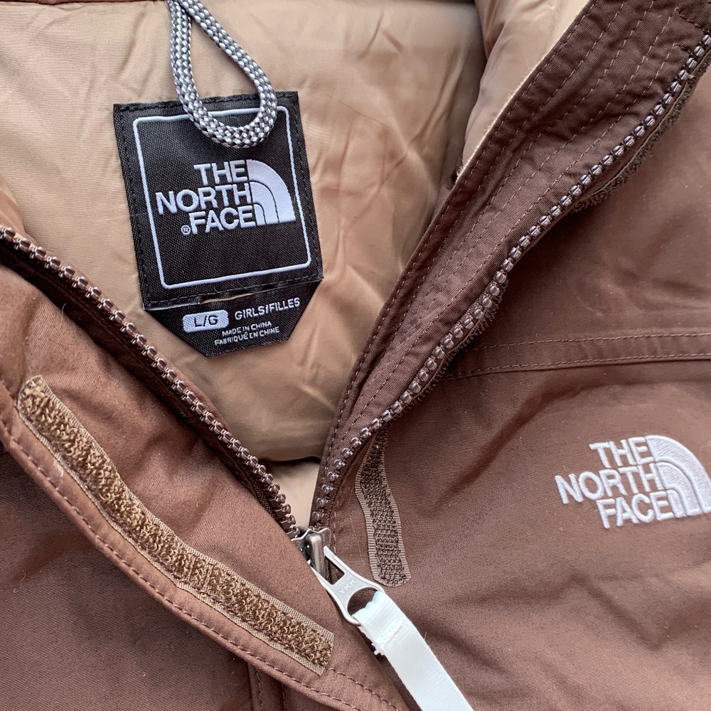 North Face Girls Greenland Jacket - Brownie Brown - Picture 3 of 5